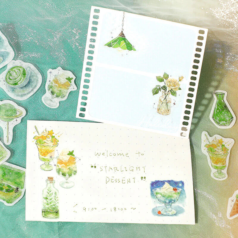 BGM Deco Sticker Cafe à la Mode – Cosmos Twilight Moonlit Sky