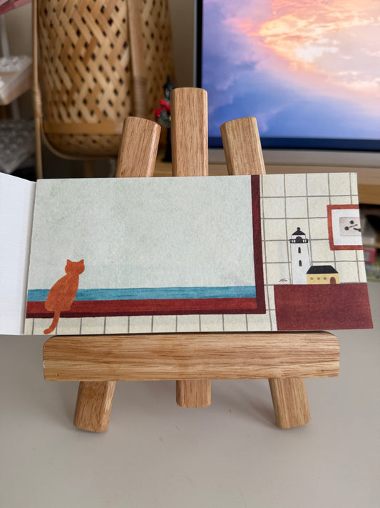 Mariko Fukuoka Note Pad - Good Time