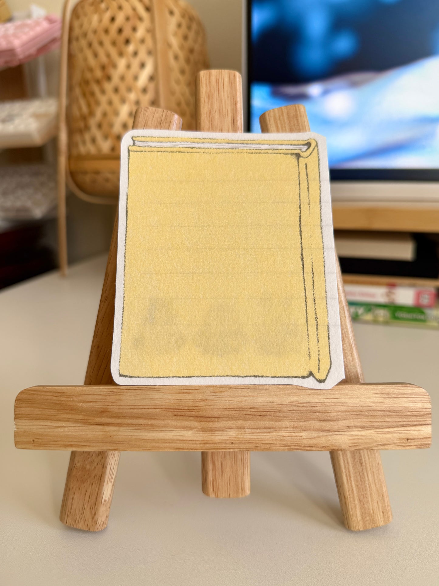 Maruzen x Junkudo Book Cafe Lemon - Recipe Book Mini Letter