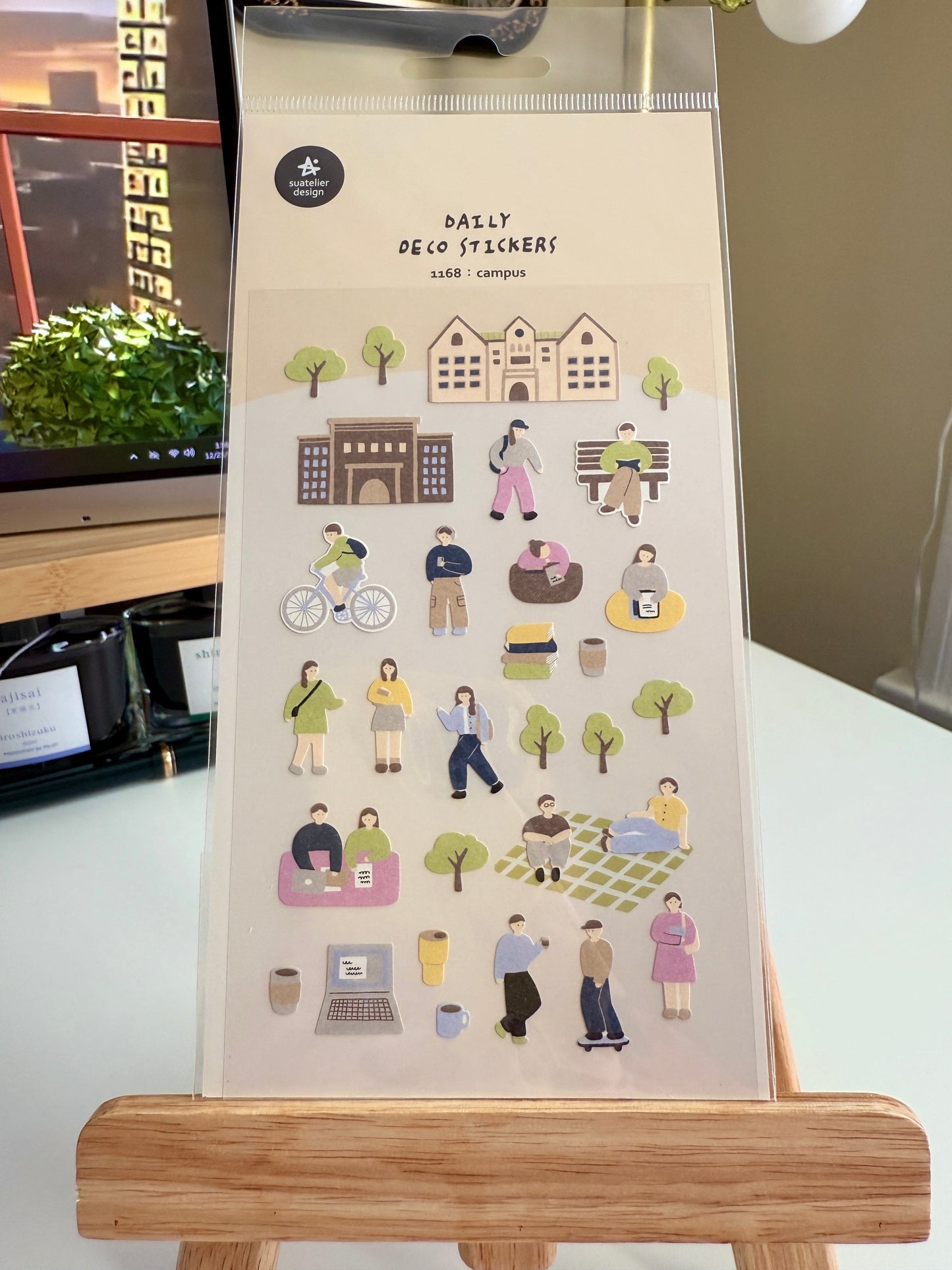 Suatelier Design: Daily Deco Stickers | 1168 : Campus