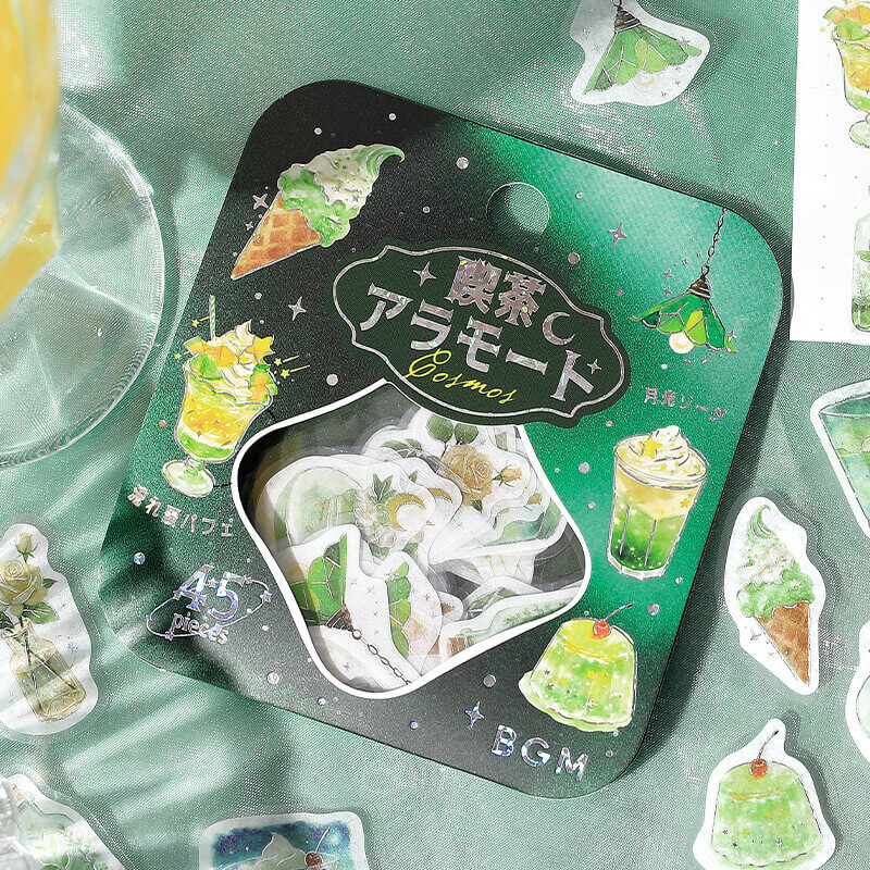 BGM Deco Sticker Cafe à la Mode – Cosmos Twilight Moonlit Sky
