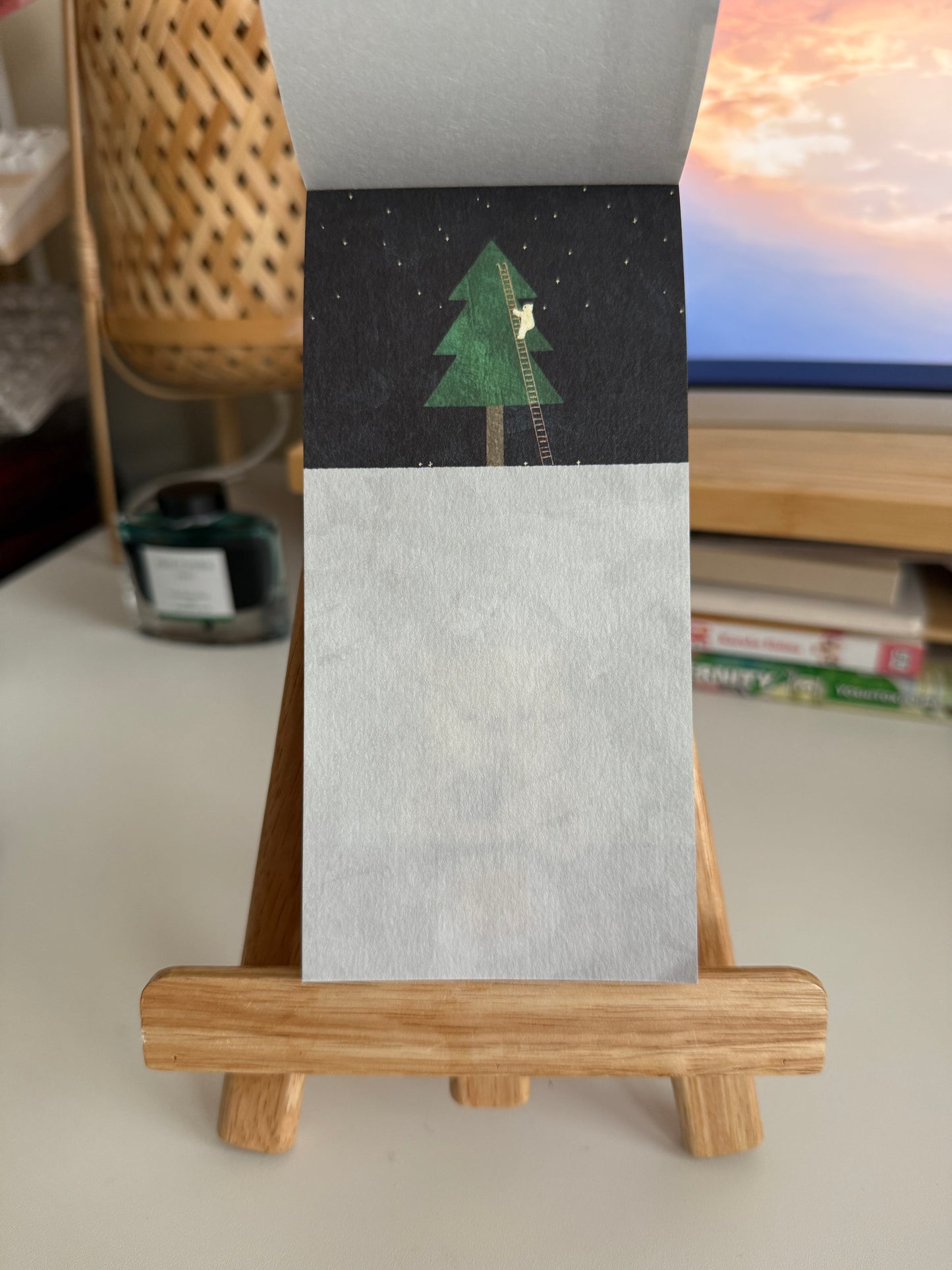 Mariko Fukuoka Note Pad - Hoshi Kuma