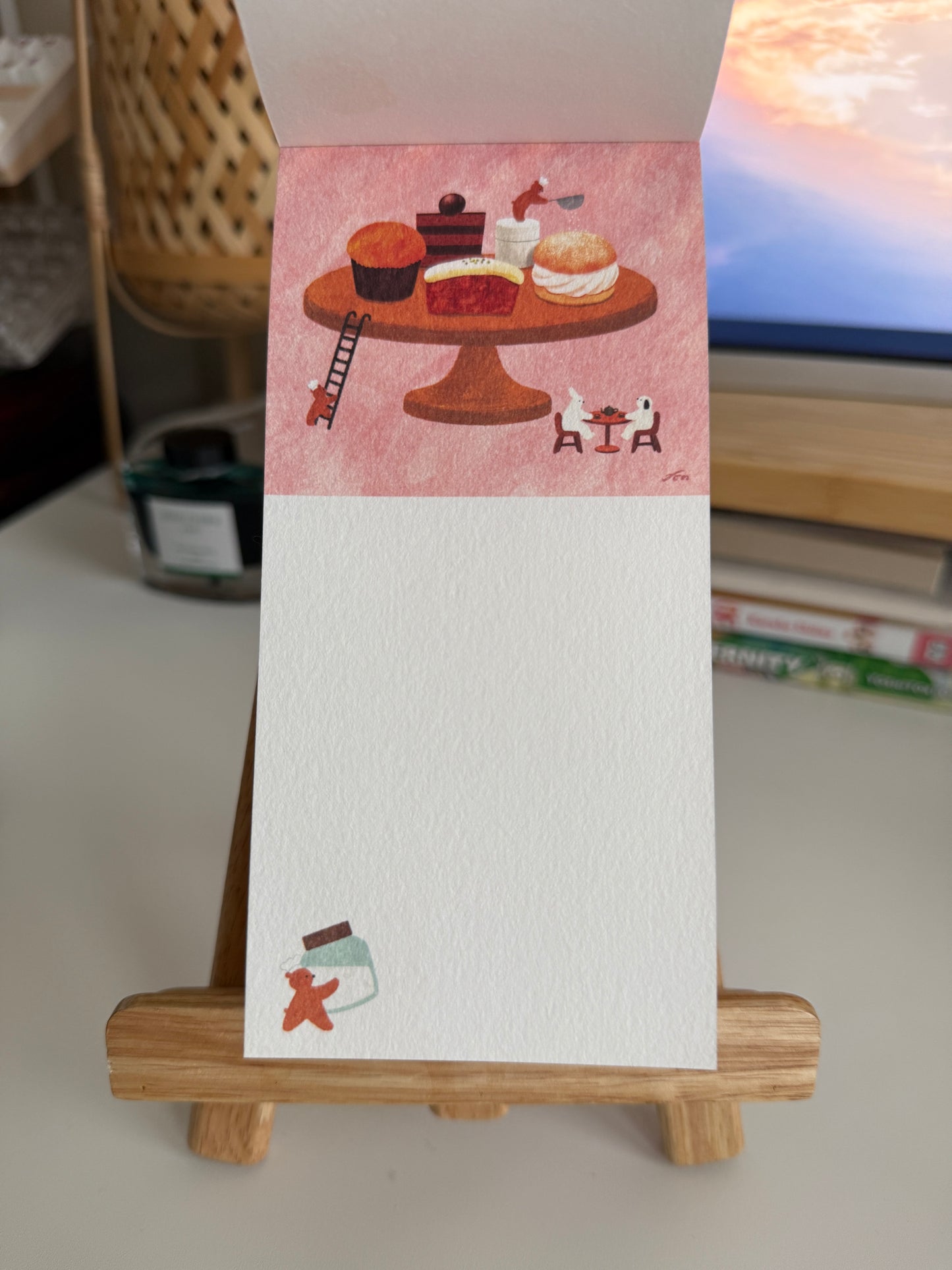 Mariko Fukuoka Note Pad - Sweets