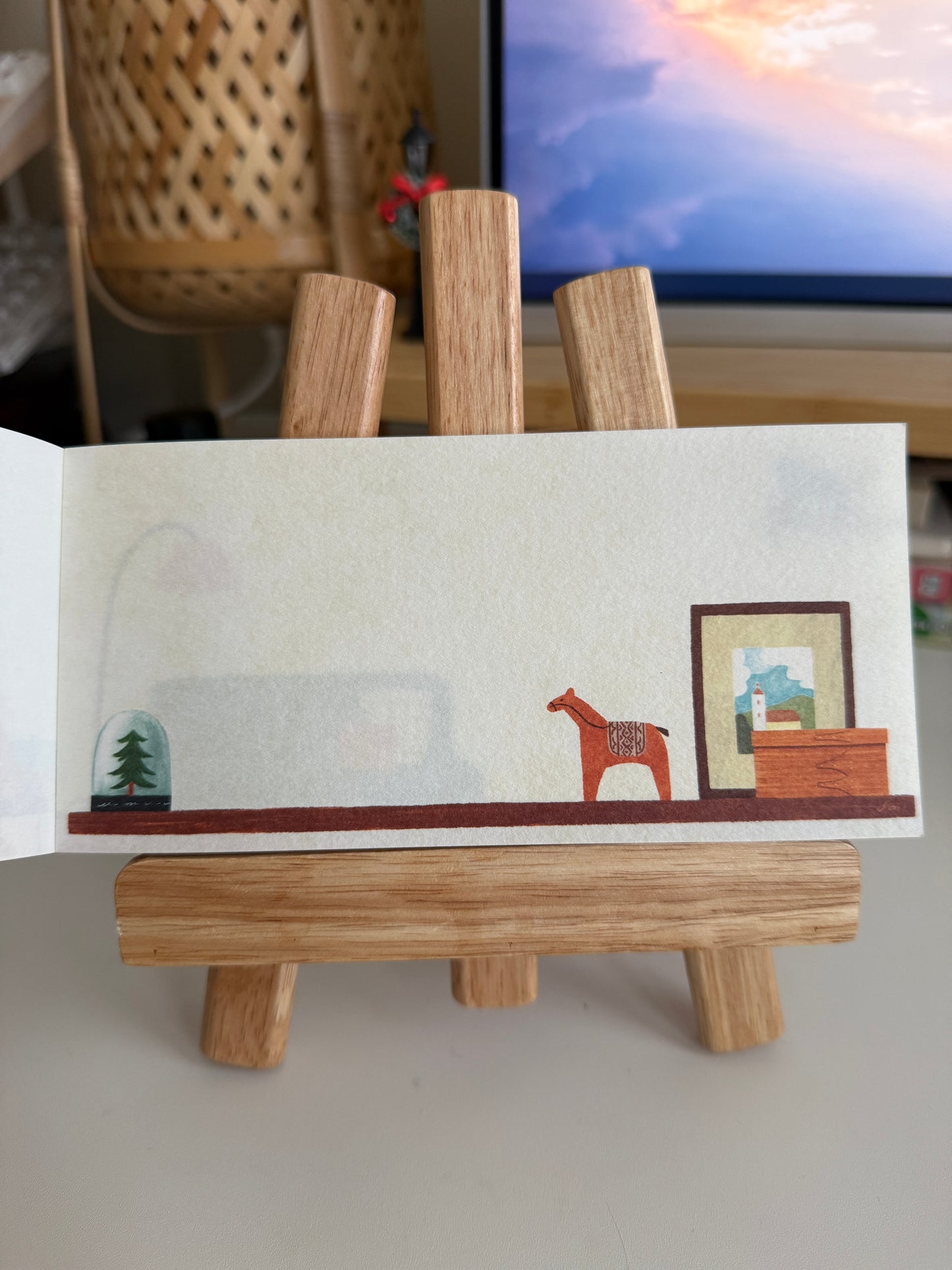 Mariko Fukuoka Note Pad - Good Time