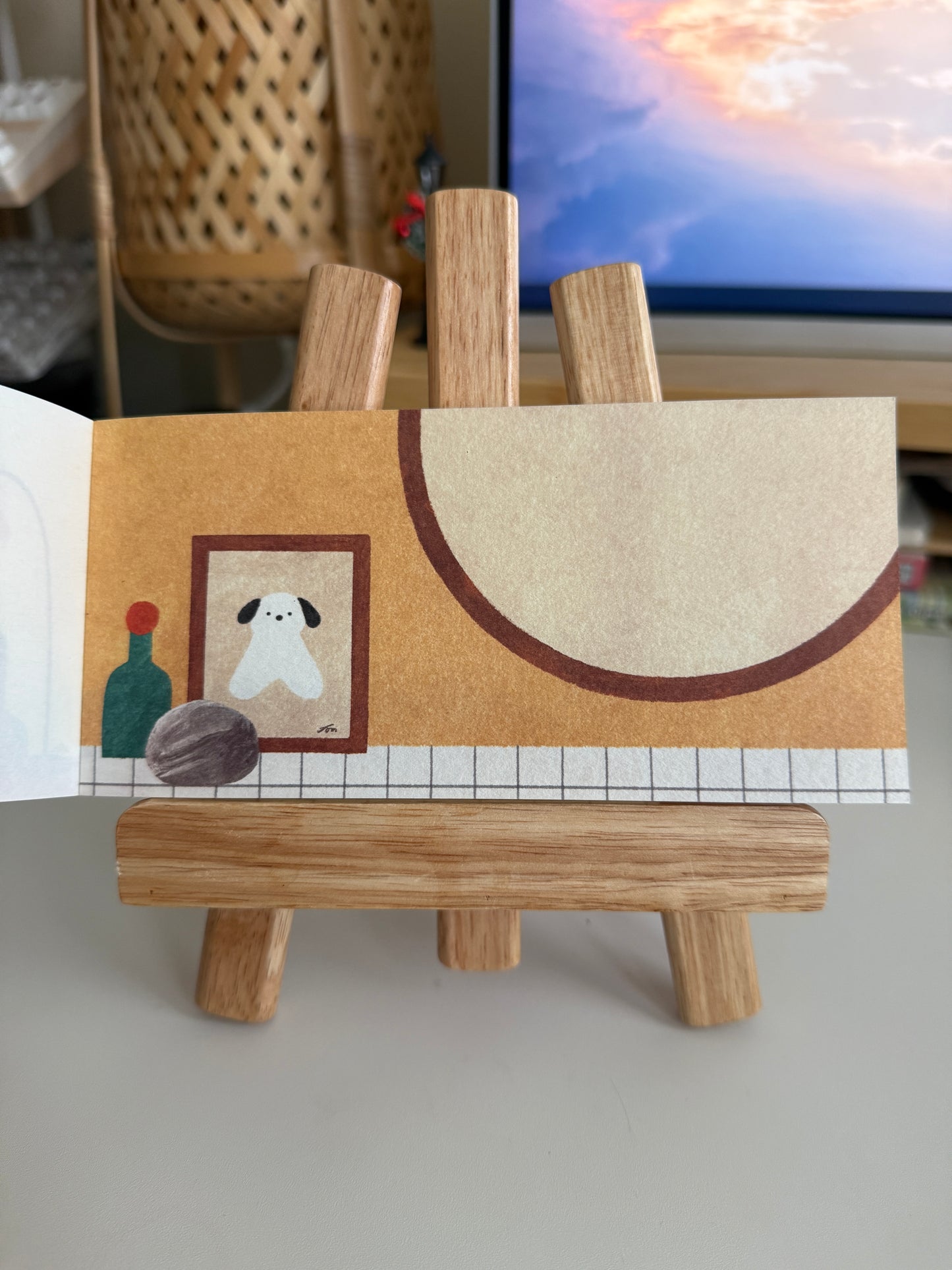 Mariko Fukuoka Note Pad - Good Time