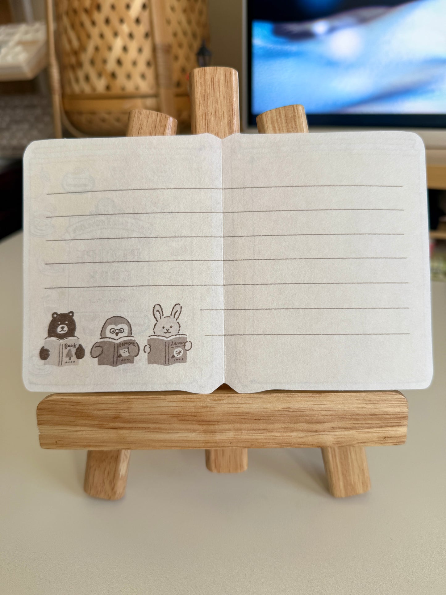 Maruzen x Junkudo Book Cafe Lemon - Recipe Book Mini Letter