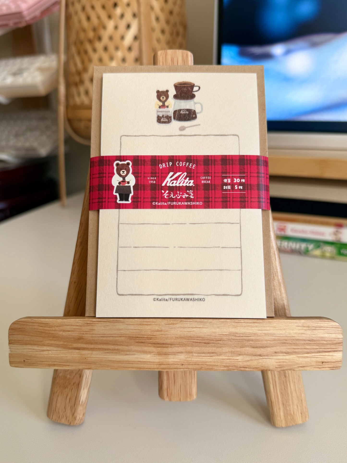 Furukawa x Kalita Mini Letter Set - Drip Coffee Afternoon [Bear]