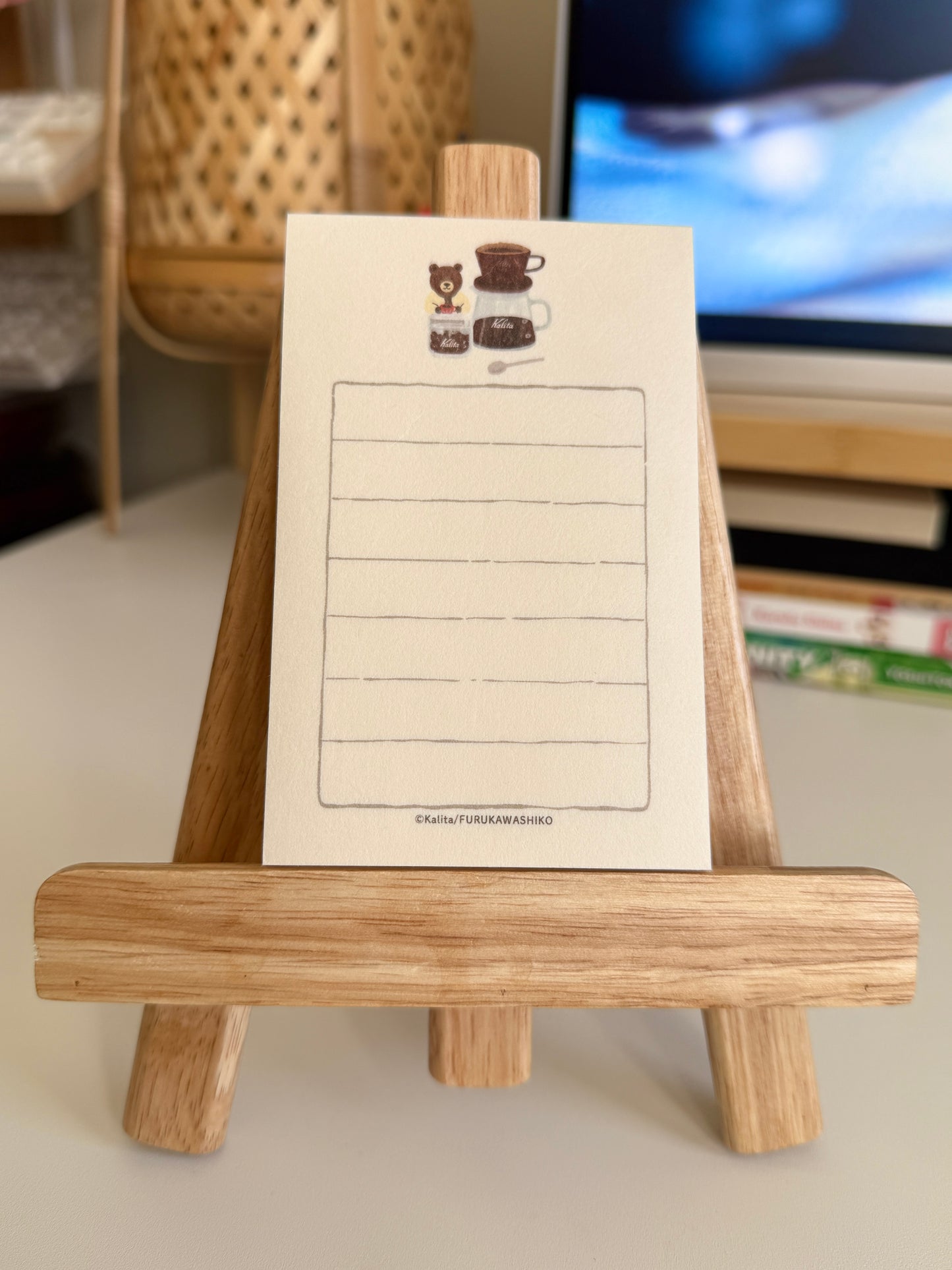 Furukawa x Kalita Mini Letter Set - Drip Coffee Afternoon [Bear]