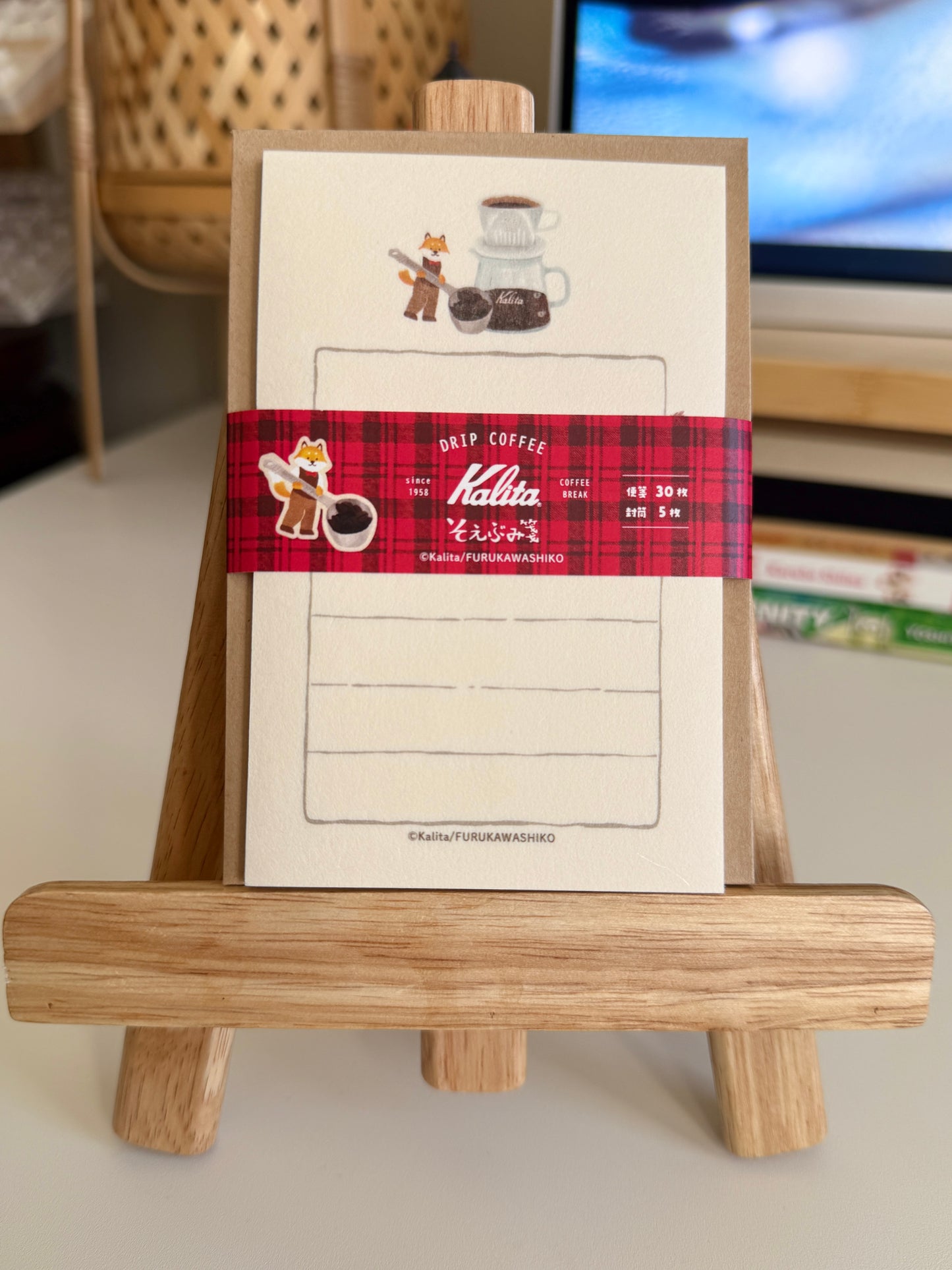 Furukawa x Kalita Mini Letter Set - Drip Coffee Afternoon [Fox]