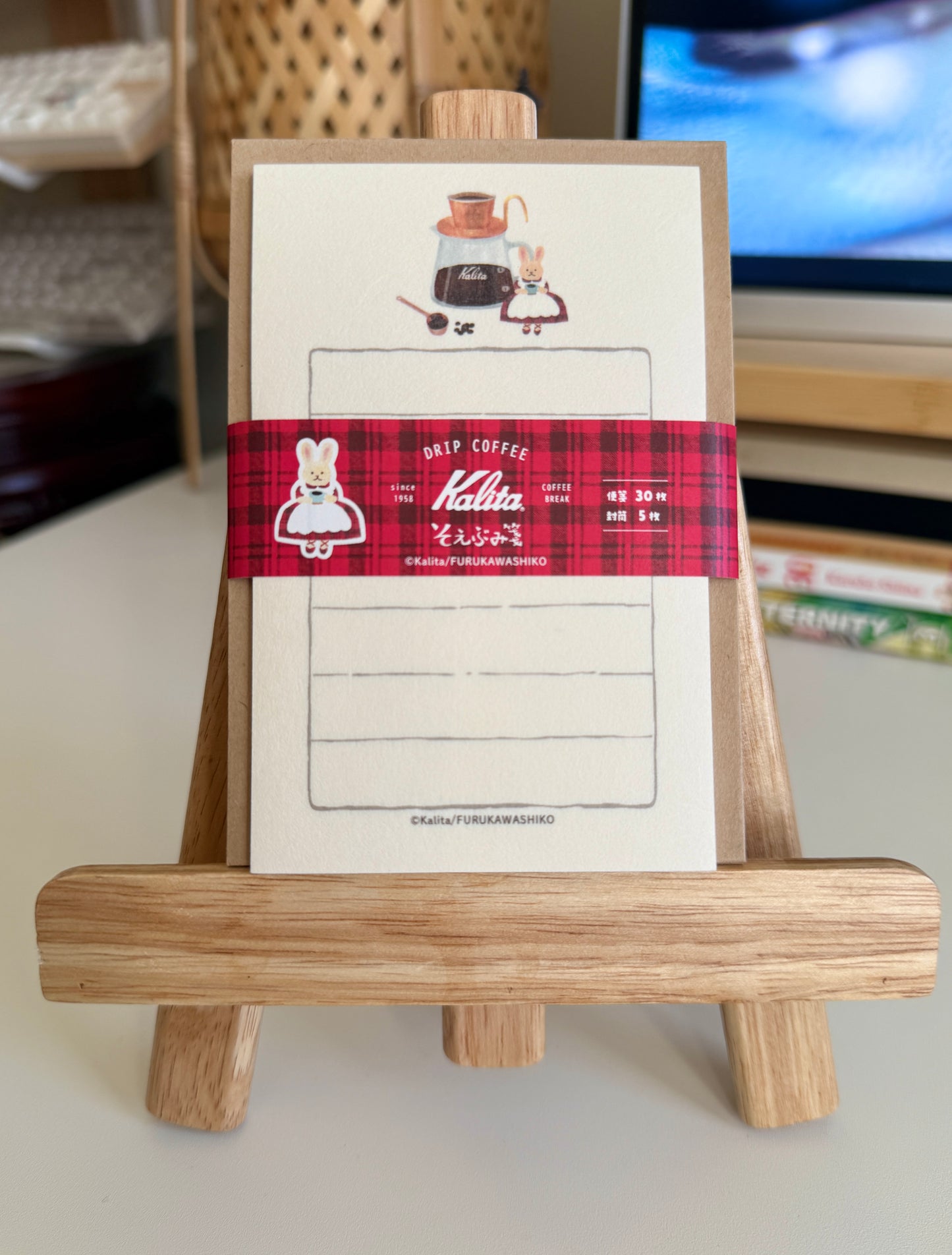Furukawa x Kalita Mini Letter Set - Drip Coffee Afternoon [Rabbit]