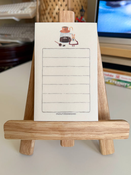 Furukawa x Kalita Mini Letter Set - Drip Coffee Afternoon [Rabbit]