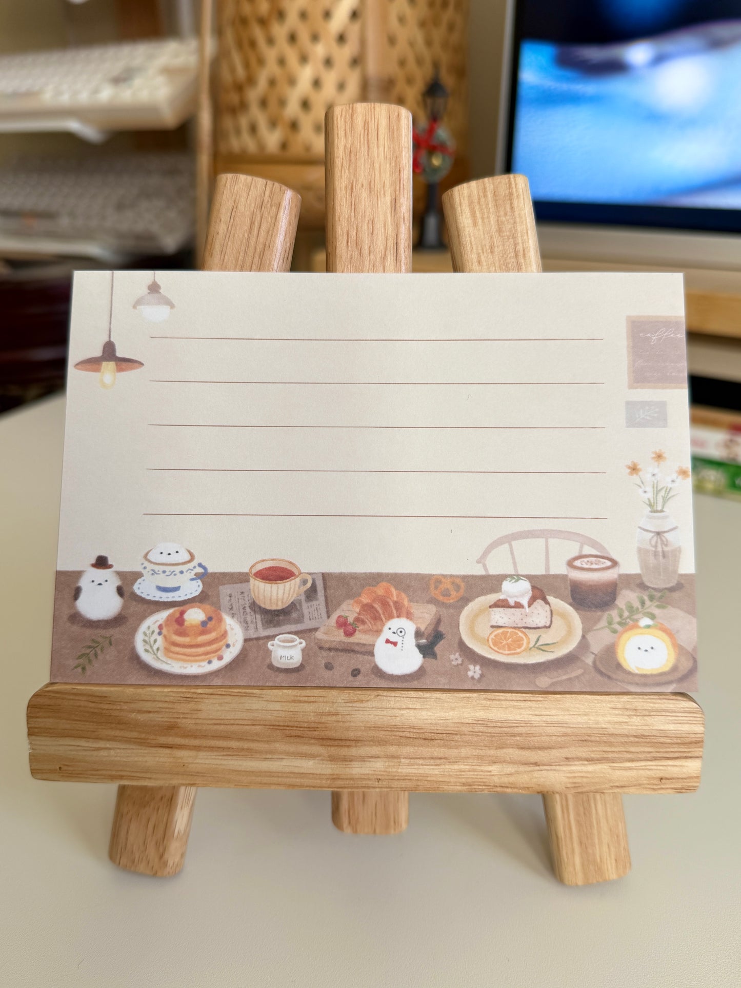 Mattari Animals - Cafe x Shimaenaga Letter Set