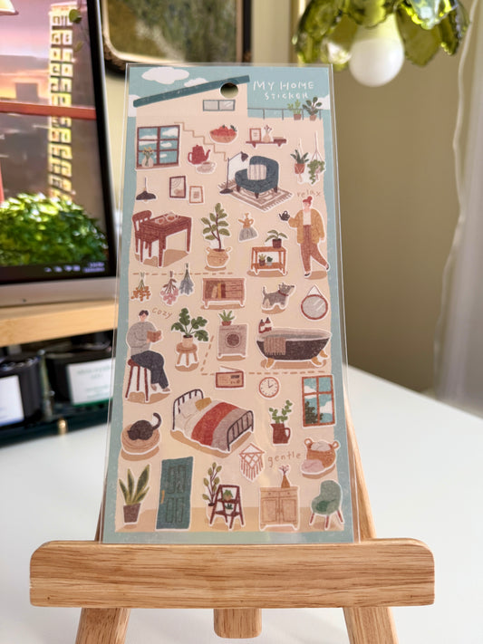 Mind Wave My Home Stickers - Watering Time