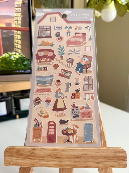 Mind Wave My Home Stickers - Snack Time