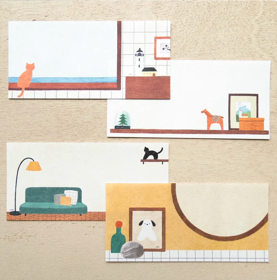 Mariko Fukuoka Note Pad - Good Time