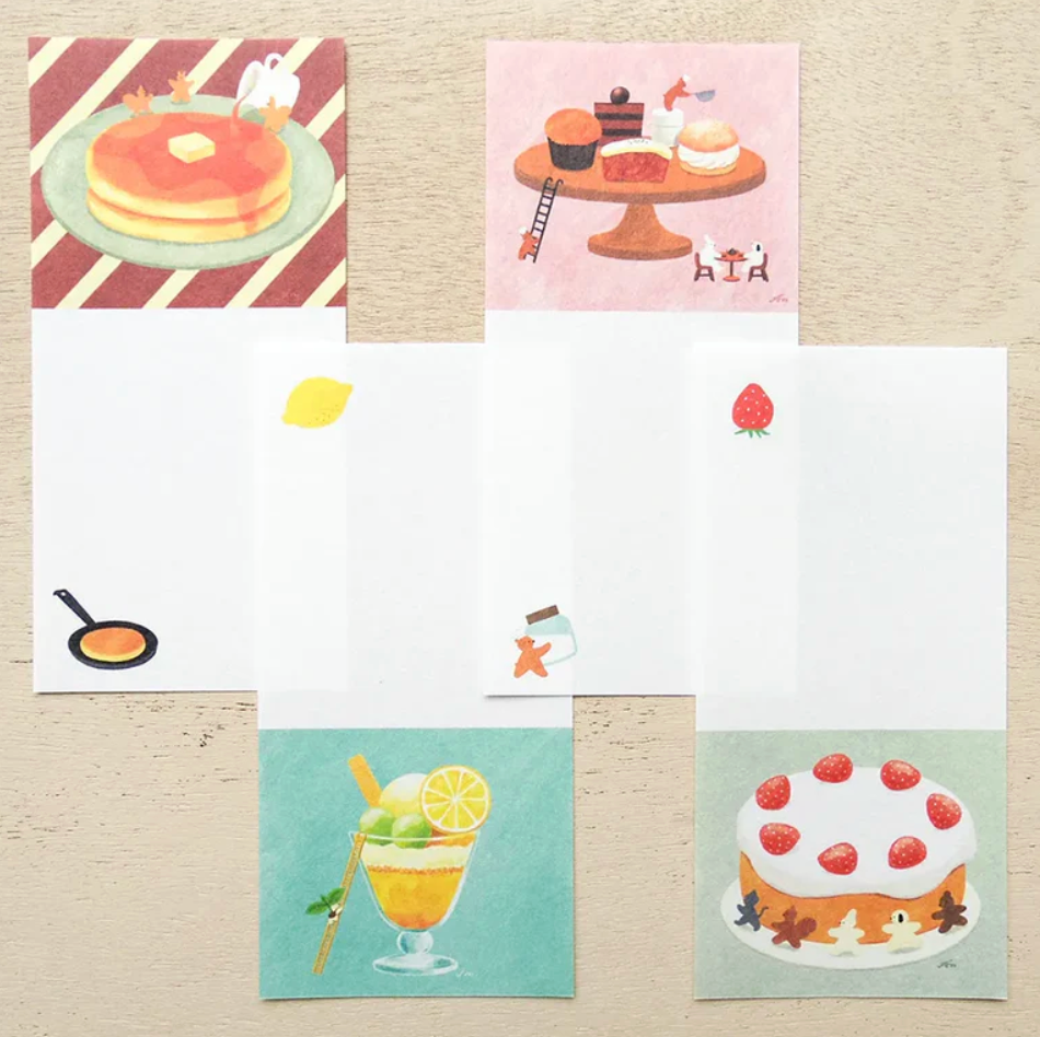 Mariko Fukuoka Note Pad - Sweets